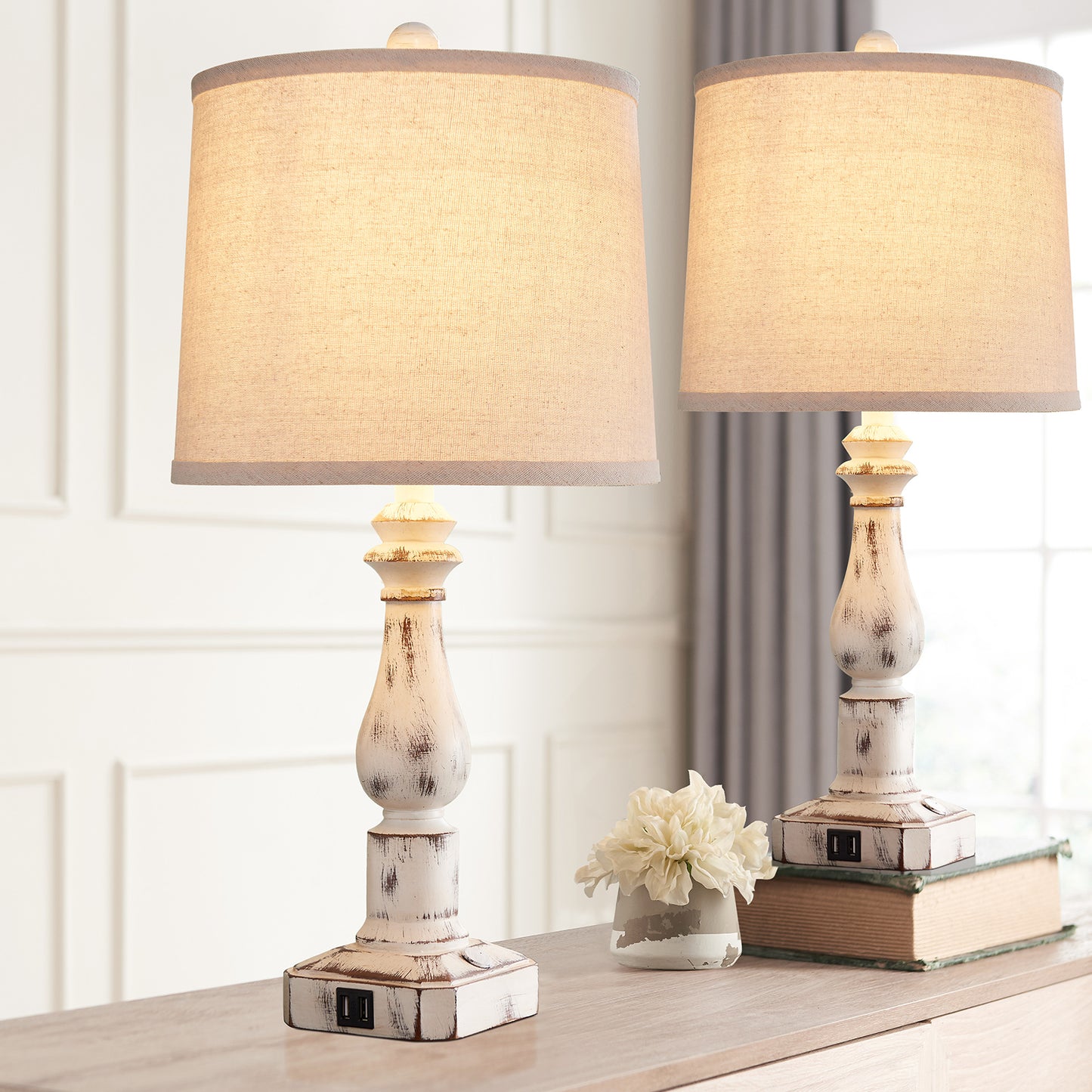 Natural Rattan Table Lamp