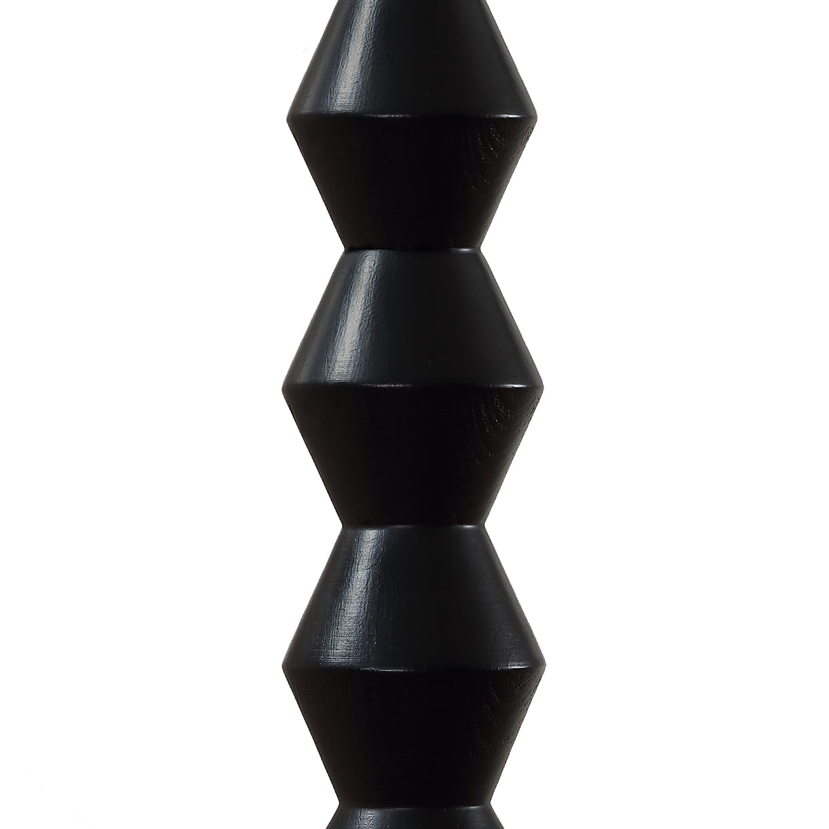 RORIA 65”Black Solid Wood Floor Lamp, with a Round Linen Shade and Pull Cord Switch,modern Standing Lamp,for Living Room, Bedrooms, and Offices（bulb included）
