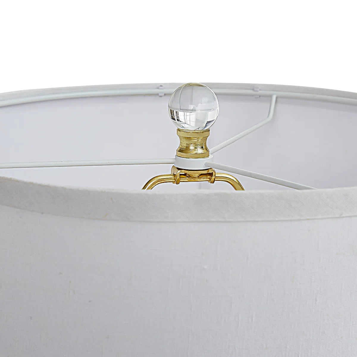 25.8"Turquoise Leopard Glass Table Lamp with Crystal Base with Free Bulb(set of 2)